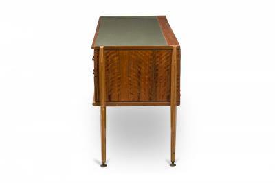 Vittorio Dassi Mobilificio Dassi Dassi Vittorio Dassi Italian Mid Century Modern Fruitwood and Bronze 4 Drawer Chest