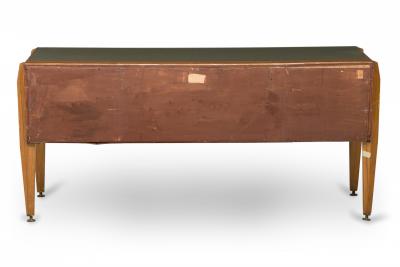 Vittorio Dassi Mobilificio Dassi Dassi Vittorio Dassi Italian Mid Century Modern Fruitwood and Bronze 4 Drawer Chest