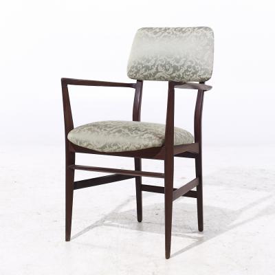 Vittorio Dassi Mobilificio Dassi Dassi Vittorio Dassi Mid Century Italian Teak Dining Chairs Set of 4