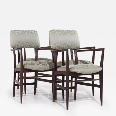 Vittorio Dassi Mobilificio Dassi Dassi Vittorio Dassi Mid Century Italian Teak Dining Chairs Set of 4