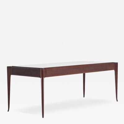 Vittorio Dassi Mobilificio Dassi Dassi Vittorio Dassi style Italian coffee table in mahogany Italy 1960