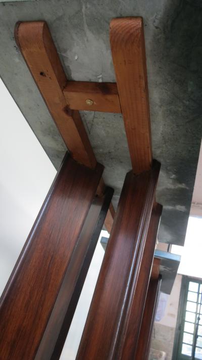 Vittorio Dassi Pair of Dassi verde alpi Marble and Rosewood Console Tables 1940