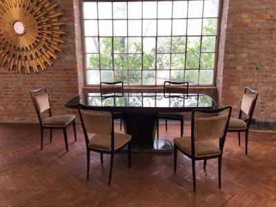 Vittorio Dassi Vittorio Dassi Iconic Design Midcentury Dining Table 1950s
