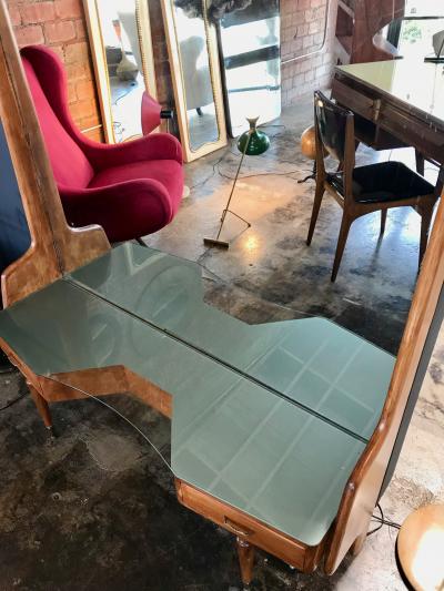 Vittorio Dassi Vittorio Dassi Vanity Console Table Italy 1950s