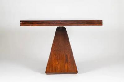 Vittorio Introini Geometric expanding dining table Italy c1960