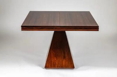 Vittorio Introini Geometric expanding dining table Italy c1960