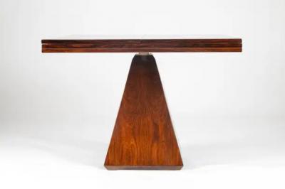 Vittorio Introini Geometric expanding dining table Italy c1960