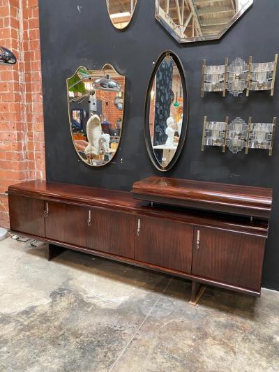 Vittorio Introini Italian 1960s Sideboard Pellicano by Vittorio Introini