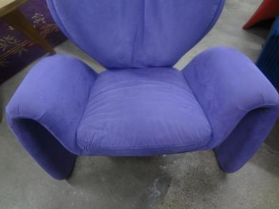 Vittorio Introini Italian Modern Sculptural Lounge Chair Attributed To Vittorio Introini