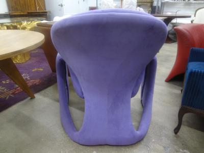 Vittorio Introini Italian Modern Sculptural Lounge Chair Attributed To Vittorio Introini