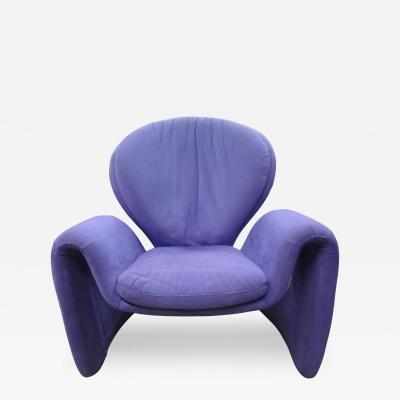 Vittorio Introini Italian Modern Sculptural Lounge Chair Attributed To Vittorio Introini
