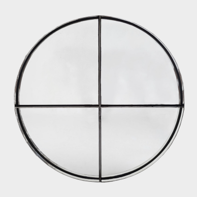 Vittorio Introini LARGE CHROME PLATED STEEL MIRROR VITTORIO INTROINI EDITION SAPORITI 1970 