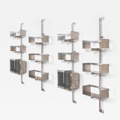 Vittorio Introini Vittorio Introini Modular Bookcase Set mod P700 by Saporiti Italian Design