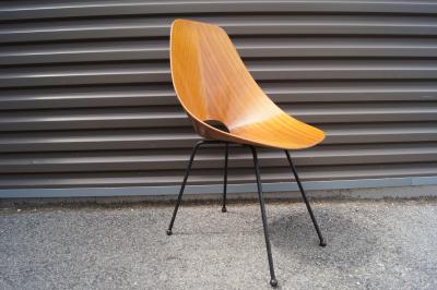 Vittorio Nobili Bentwood Medea Chair by Vittorio Nobili for Fratelli Tagliabue