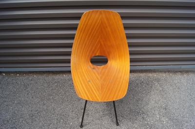 Vittorio Nobili Bentwood Medea Chair by Vittorio Nobili for Fratelli Tagliabue