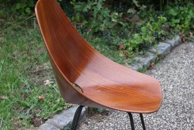 Vittorio Nobili Medea Chair in Bentwood Designed by Vittorio Nobili 1960s Italy