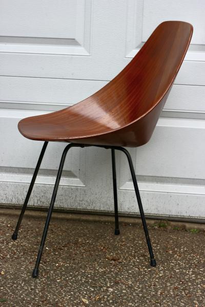 Vittorio Nobili Medea Chair in Bentwood Designed by Vittorio Nobili 1960s Italy