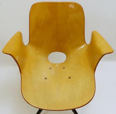 Vittorio Nobili Swivel Chair Medea By Vittorio Nobili For Fratelli Tagliabue