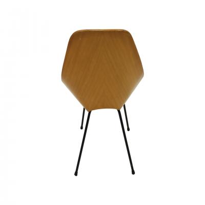 Vittorio Nobili Vittorio Nobili Medea 1950s Italian Set of Four Chairs