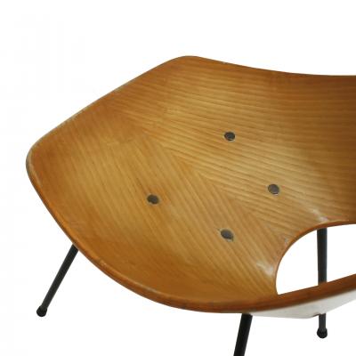 Vittorio Nobili Vittorio Nobili Medea 1950s Italian Set of Four Chairs