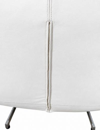 Vittorio Varo Canestrari Lounge Chair and Ottoman Italy 1970