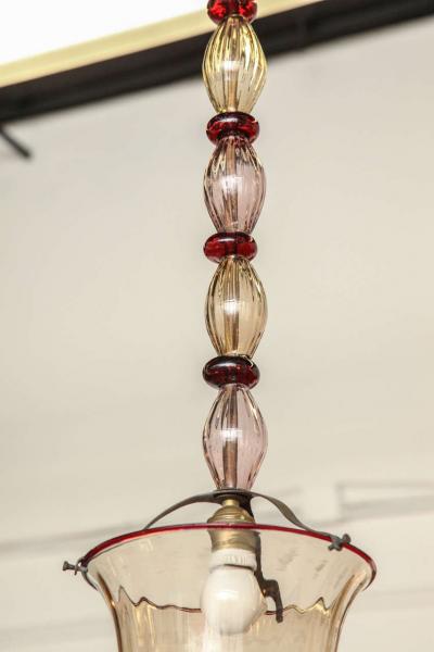 Vittorio Zecchin Venini Cappellin Pendant Light Made in Italy in 1925 by Vittorio Zecchin