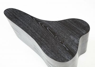 Vladimir Kagan 1960s Biomorphic Custom Made Cerused Oak Coffee Table