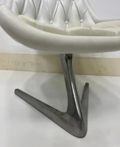 Vladimir Kagan 1966 Vladimir Kagan for Chrome Craft Sculpta Unicorn Chair