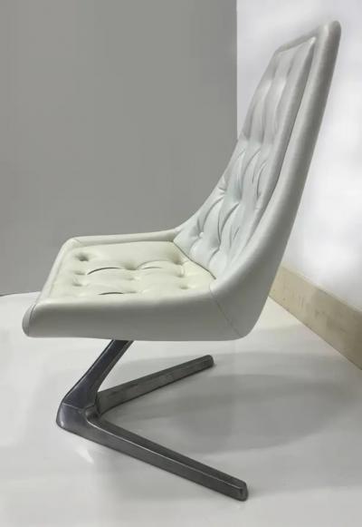 Vladimir Kagan 1966 Vladimir Kagan for Chrome Craft Sculpta Unicorn Chair