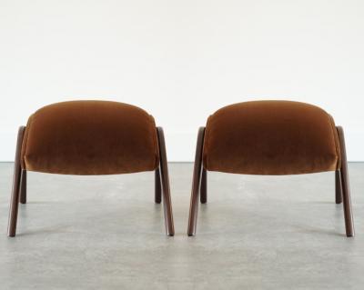 Vladimir Kagan Contour Stools by Vladimir Kagan