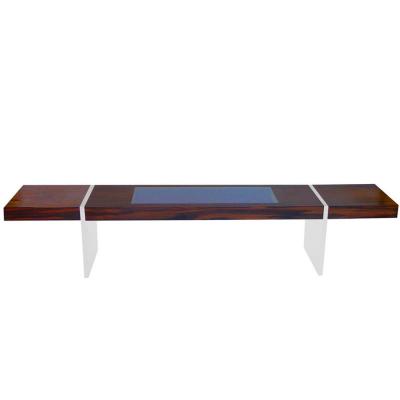 Vladimir Kagan Custom Kagan Illuminated Rosewood Low Table