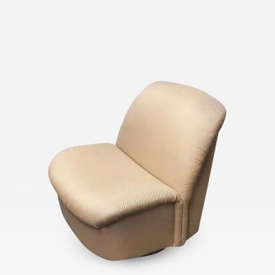 Vladimir Kagan Directional Swivel Tilt Lounge Chair