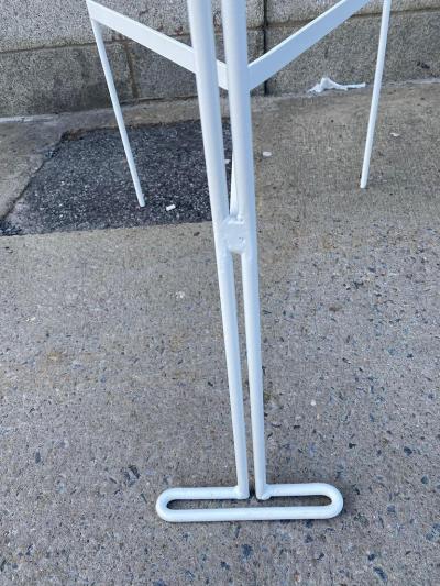 Vladimir Kagan FABULOUS SET OF 4 WHITE PAINTED STEAL CAPRICORN CHAIRS BY VLADIMIR KAGAN