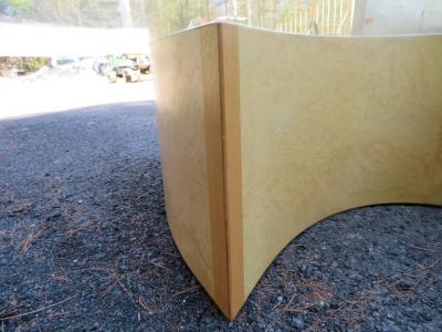 Vladimir Kagan Fabulous Swirl Coffee Table Vladimir Kagan Design Group USA circa 2008