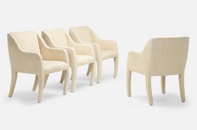 Vladimir Kagan Four Vladimir Kagan Dining Chairs for Directional
