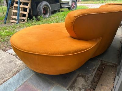Vladimir Kagan Gorgeous Butternut Vladimir Kagan Serpentine Cloud Sofa Mid Century Modern