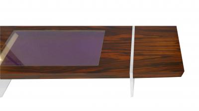 Vladimir Kagan Illuminating Coffee Table Custom Made by Vladimir Kagan