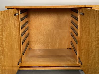 Vladimir Kagan Important Mid Century Modern Vladimir Kagan Sideboard Buffet Full Dining Set