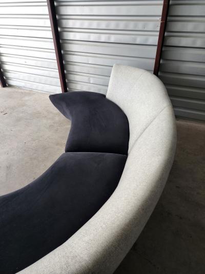 Vladimir Kagan Large Vladimir Kagan Bilboa Sofa in Five Sections