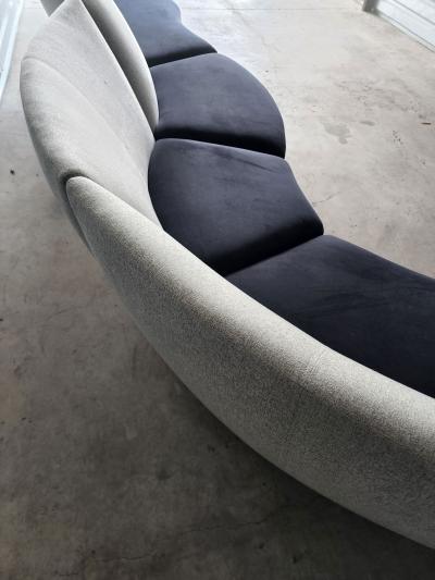 Vladimir Kagan Large Vladimir Kagan Bilboa Sofa in Five Sections