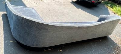 Vladimir Kagan MONUMENTAL CURVACEOUS MODERN L SHAPED SOFA IN THE MANNER OF VLADIMIR KAGAN