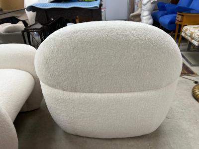 Vladimir Kagan Pair Of Vladimir Kagan Club Chairs