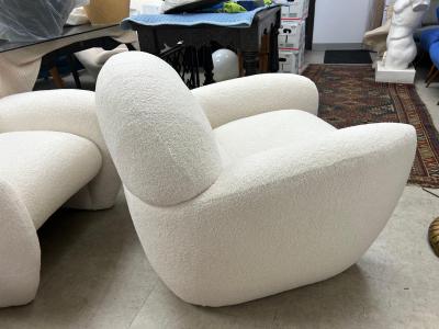 Vladimir Kagan Pair Of Vladimir Kagan Club Chairs