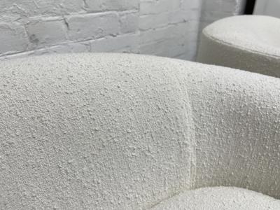 Vladimir Kagan Pair Vladimir Kagan for Weiman Lounge Chairs