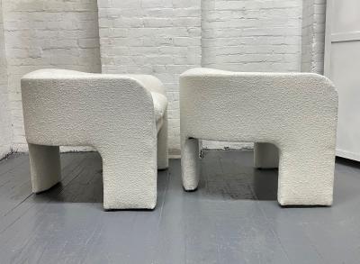 Vladimir Kagan Pair Vladimir Kagan for Weiman Lounge Chairs