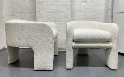 Vladimir Kagan Pair Vladimir Kagan for Weiman Lounge Chairs