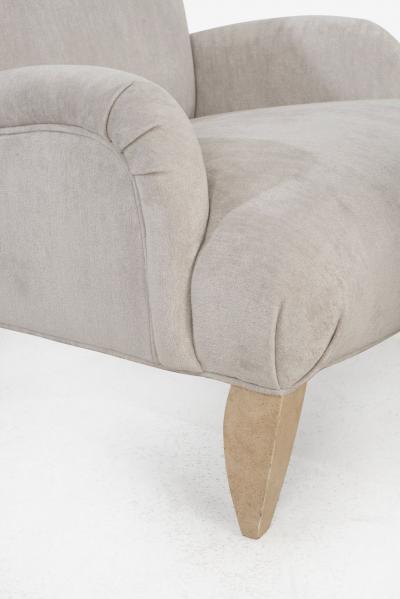 Vladimir Kagan Pair of Kagan Style Lounge Chairs for Design Studio 1980c