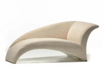 Vladimir Kagan Pair of Mirror Image Marilyn Chaise Lounges by Vladimir Kagan for Directional