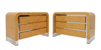 Vladimir Kagan Pair of Vladimir Kagan Nightstands