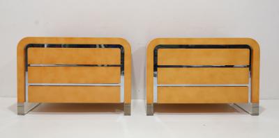 Vladimir Kagan Pair of Vladimir Kagan Nightstands